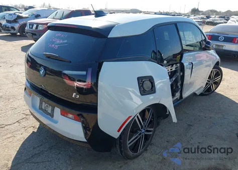 2016 BMW I3 Base W/Range Extender z USA, uszkodzony, nr VIN WBY1Z4C53GV508368